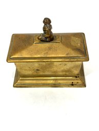 Brass Buddha Decorative Box