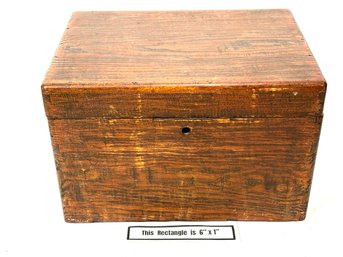 USS Tennessee Wooden Box