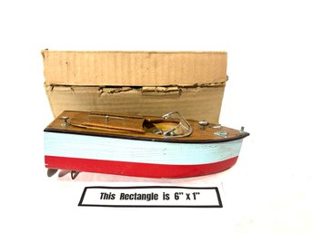 Vintage Toy Boat