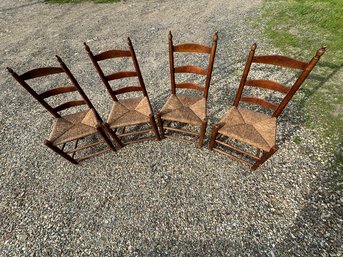 Four Shaker Chairs Form NH