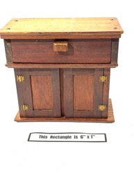 Vintage Miniature Cabinet