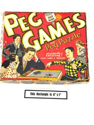 Vintage Peg Game