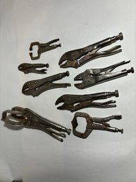 Assorted Locking Pliers