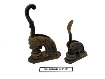 Cast Iron Lion And Other Stamp