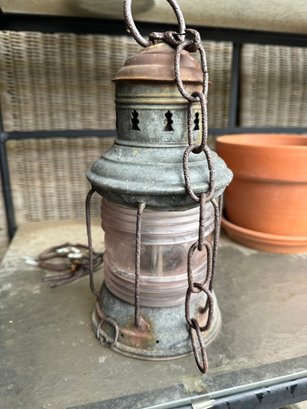Antique Nautical Lantern