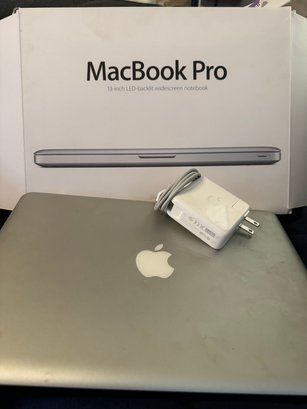 Macbook Pro Laptop Computer - Working Great And Factory Reset!
