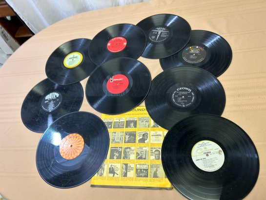 Large Lot Of Vintage Vinyl Records