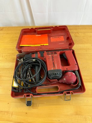 Hilti TE 12 S Hammer Drill With Case - Working!