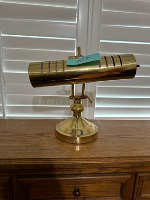 Vintage Brass Table / Desk Lamp