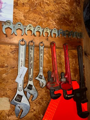 Large Lot Of Mixed Wrenches (15643 )