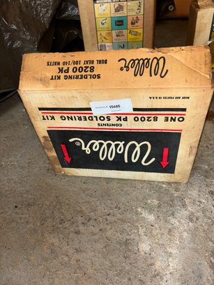 Vintage Weller Soldering Kit With Case & Original Box!
