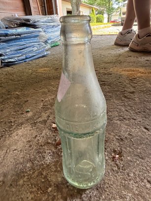 Monroe Bottle Works Vintage Glass Bottle