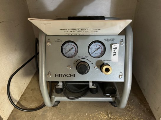 Hitachi Model EC28M Ultra Quiet & Portable Air Compessor