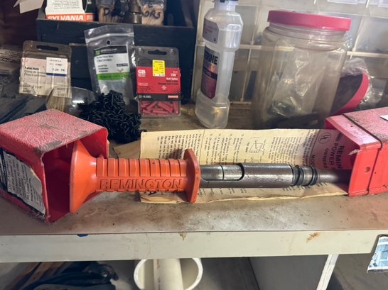 Remington Power Hammer Fastening Tool In Case