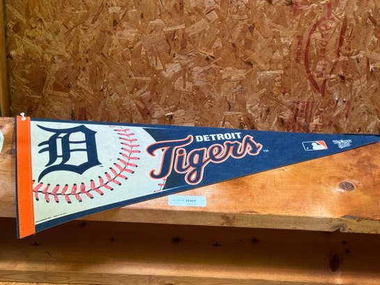 Vintage Detroit Tigers Pennant
