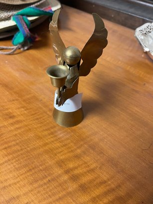 Brass Angel Figurine.