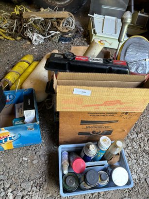 Large Fishing / Boat Lot Of Misc Items