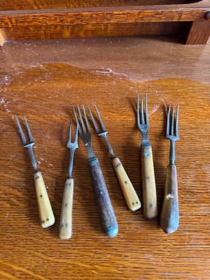 Lot Of Civil War Era Antique Forks