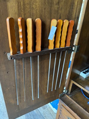 Wood Handled Skewers Only  Lot
