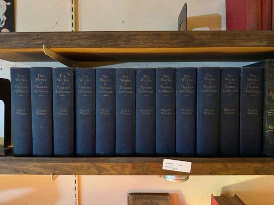 The Works Of Thomas Jefferson Book Set