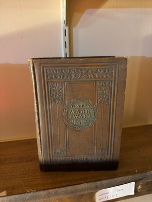 Mark Twain Centennial Edition Antique Book