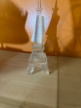 Glass Crystal Eiffel Tower Figurine