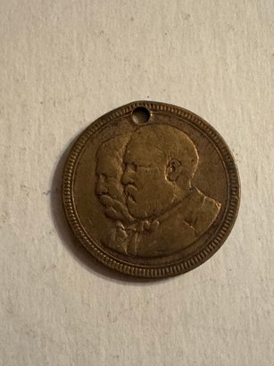 James Garfield Chester Arthur Jugate Union Token Coin