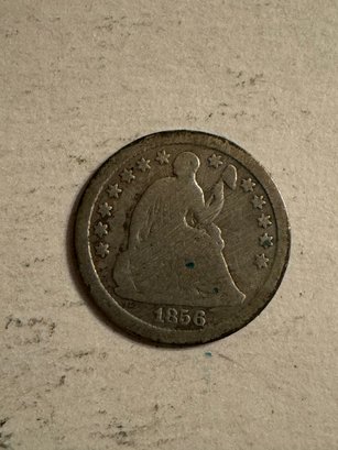 1856 Sitting Liberty Half Dime US Coin