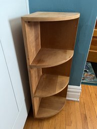 Wood Corner Shelf