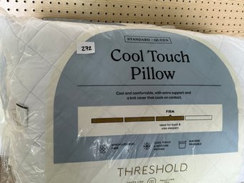 Lot Of Two New In Packaging Cool Touch Standard / Queen Firm Pillows