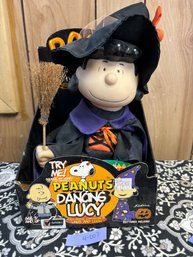 Vintage Peanuts Dancing Lucy Toy