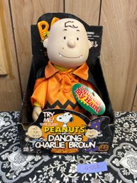 Peanuts Dancing Charley Brown Toy - In Original Box!