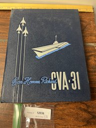 USS Bon Homme Richard (CVA-31) 1961 Westpac Deployment Cruise Book Cruisebook