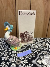 Beatrix Potter 'Jemima Puddleduck' Beswick Pottery Vintage C 1948 Figurine