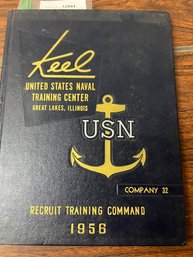 1956 United States Navy Great Lakes Command Training Book