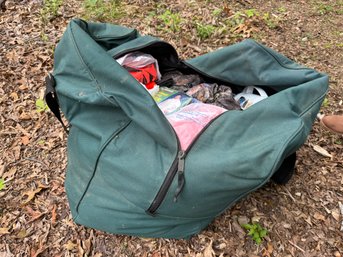 Extra Large Duffel Bag Filled With Hunting Gear