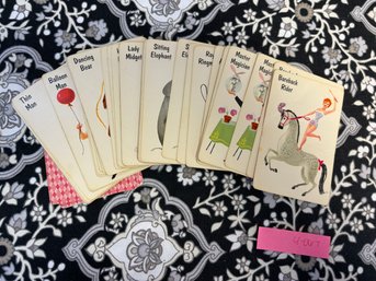 Vintage Old Maid Card Game