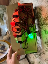 Vintage  / Antique Christmas Lights - USALights - In Original Box