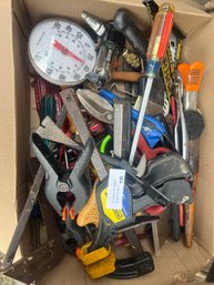 Box Lot Of Handtools & Tools