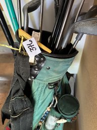 Wilson & Nike Golf Clubs In Bag