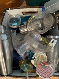 Box Lot Of Thermoses, Mugs, To Go Cups & More!