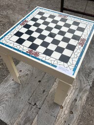 Vintage Pepsi Checkers Or Chess Portable Table