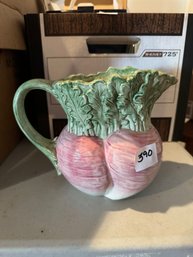 Fritz & Floyd Radish Pitcher