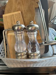 Shakers And Cutting Board Lot