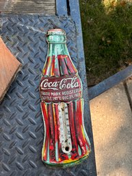 Vintage Coke Thermometer (Missing Thermometer)