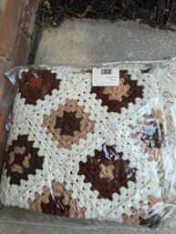 White And Brown Afghan