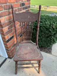 Antique Wood Chair