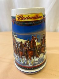 2002 Budweiser Guiding The Way Home Beer Mug
