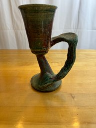 Art Pottery Studio Goblet Or Glass