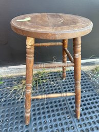 Vintage Wood Stool